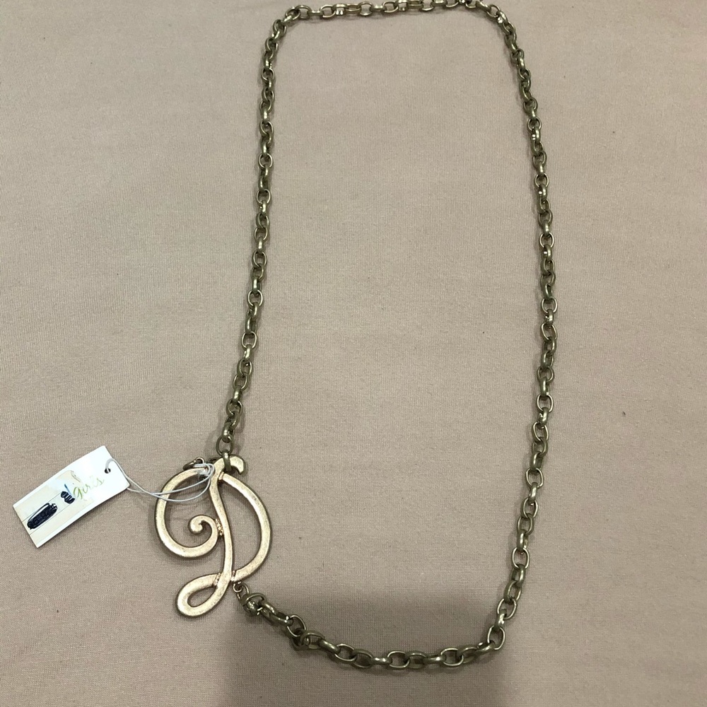 Ladies initial chain